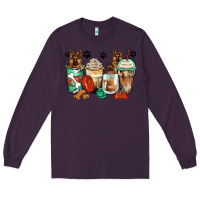 Plum german shepherds coffee cups Long Sleeve Tee - Zillion Design Studio