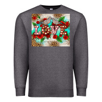 Charcoal Heather love birds and love with ross Premium Sweatshirt - AdoDesignShop