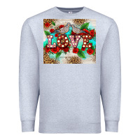 Heather Grey love birds and love with ross Premium Sweatshirt - AdoDesignShop