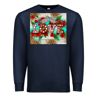 Navy love birds and love with ross Premium Sweatshirt - AdoDesignShop