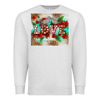 Oatmeal Heather love birds and love with ross Premium Sweatshirt - AdoDesignShop