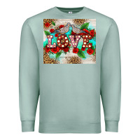 Seafoam love birds and love with ross Premium Sweatshirt - AdoDesignShop