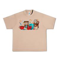 Burro Nurse coffee cups Urban Heavy Tee - texasbilliewilder
