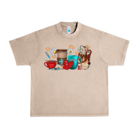French Oak Nurse coffee cups Urban Heavy Tee - texasbilliewilder