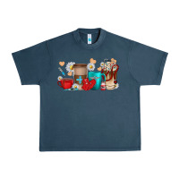 Midnight Navy Nurse coffee cups Urban Heavy Tee - texasbilliewilder