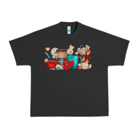 Pigment Black Nurse coffee cups Urban Heavy Tee - texasbilliewilder