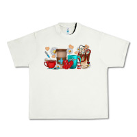 Pistachio Nurse coffee cups Urban Heavy Tee - texasbilliewilder