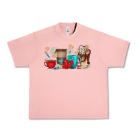 Salmon Nurse coffee cups Urban Heavy Tee - texasbilliewilder