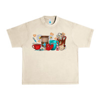 Sandshell Nurse coffee cups Urban Heavy Tee - texasbilliewilder