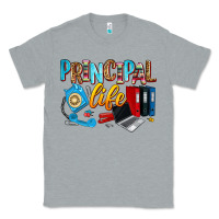 Heather Grey principal life Classic Tee - Zillion Design Studio