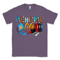 Lavender principal life Classic Tee - Zillion Design Studio