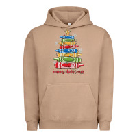Pigment Burro crayons tree christmas Urban Hoodie - MaliasSmallBusiness
