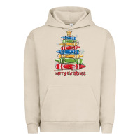 Pigment French Oak crayons tree christmas Urban Hoodie - MaliasSmallBusiness