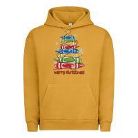 Crayons Tree Christmas Urban Hoodie | Teevron