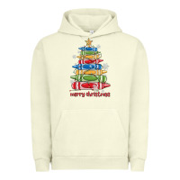 Pigment Pistachio crayons tree christmas Urban Hoodie - MaliasSmallBusiness