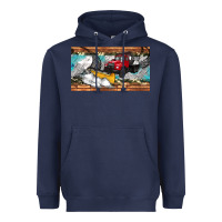 Navy snow truck sippy cup Heavyweight Hoodie - Artiststas