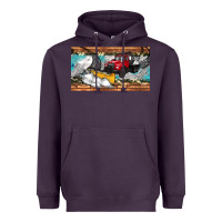Plum snow truck sippy cup Heavyweight Hoodie - Artiststas