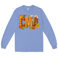 Colony Blue fall cma Long Sleeve Tee - texasbilliewilder