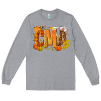 Heather Grey fall cma Long Sleeve Tee - texasbilliewilder