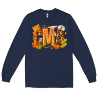 Navy fall cma Long Sleeve Tee - texasbilliewilder