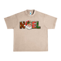 French Oak Western Noel Santa Claus Urban Heavy Tee - RanaPortraitStore