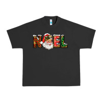 Pigment Black Western Noel Santa Claus Urban Heavy Tee - RanaPortraitStore