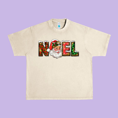 Urban Heavy Tee Western Noel Santa Claus