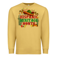 Antique Gold national hispanic heritage month Premium Sweatshirt - BundleAndBundleShop