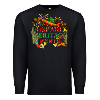 Black national hispanic heritage month Premium Sweatshirt - BundleAndBundleShop