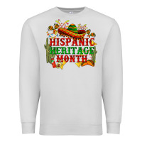 Dove Grey national hispanic heritage month Premium Sweatshirt - BundleAndBundleShop