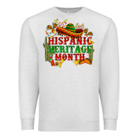 Oatmeal Heather national hispanic heritage month Premium Sweatshirt - BundleAndBundleShop