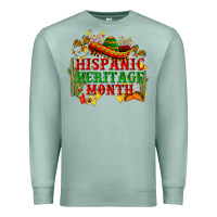 Seafoam national hispanic heritage month Premium Sweatshirt - BundleAndBundleShop