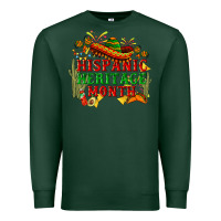 Sports Green national hispanic heritage month Premium Sweatshirt - BundleAndBundleShop