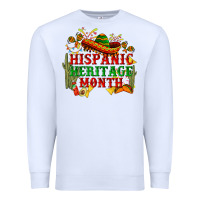White national hispanic heritage month Premium Sweatshirt - BundleAndBundleShop