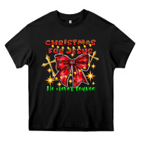 Black festive christmas message with crosses Heavy Core Tee - CowhideDigitalArt