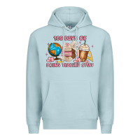 Blue Mist 100 days of doing teacher stuff Premium Hoodie - MaliasSmallBusiness