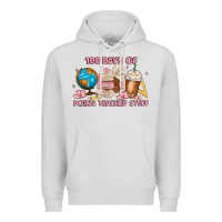 Dove Grey 100 days of doing teacher stuff Premium Hoodie - MaliasSmallBusiness