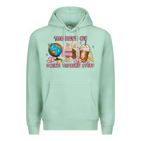 Seafoam 100 days of doing teacher stuff Premium Hoodie - MaliasSmallBusiness