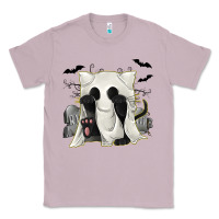 Lilac Ghost Cat Classic Tee - texasbilliewilder