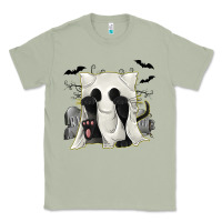 Matcha Ghost Cat Classic Tee - texasbilliewilder