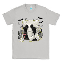 Moon Dust Ghost Cat Classic Tee - texasbilliewilder