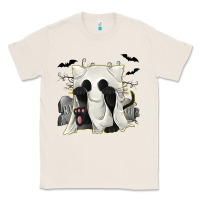 Natural Ghost Cat Classic Tee - texasbilliewilder