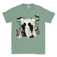 Sage Ghost Cat Classic Tee - texasbilliewilder