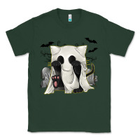 Sports Green Ghost Cat Classic Tee - texasbilliewilder