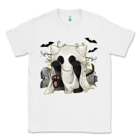 White Ghost Cat Classic Tee - texasbilliewilder