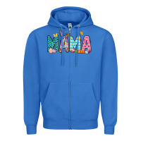 Easter Mama Easter Day Zipper Hoodie | Teevron