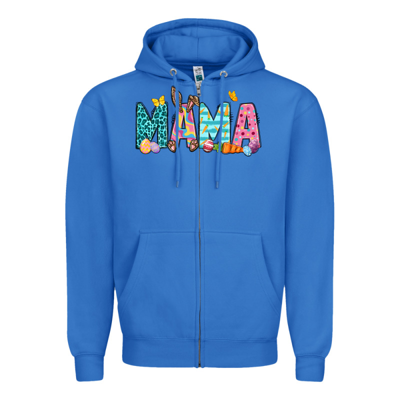 Easter Mama Easter Day Zipper Hoodie by Neo Western | Teevron
