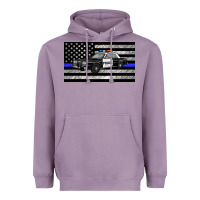 Lavender thin blue line police car sippy cup Heavyweight Hoodie - Artiststas