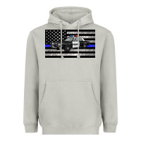 Moon Dust thin blue line police car sippy cup Heavyweight Hoodie - Artiststas