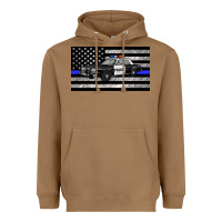 Toasted Coconut thin blue line police car sippy cup Heavyweight Hoodie - Artiststas
